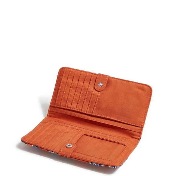 Vera Bradley Outlet Essential Wallet. “Manor Paisley”NWT - Picture 2 of 4